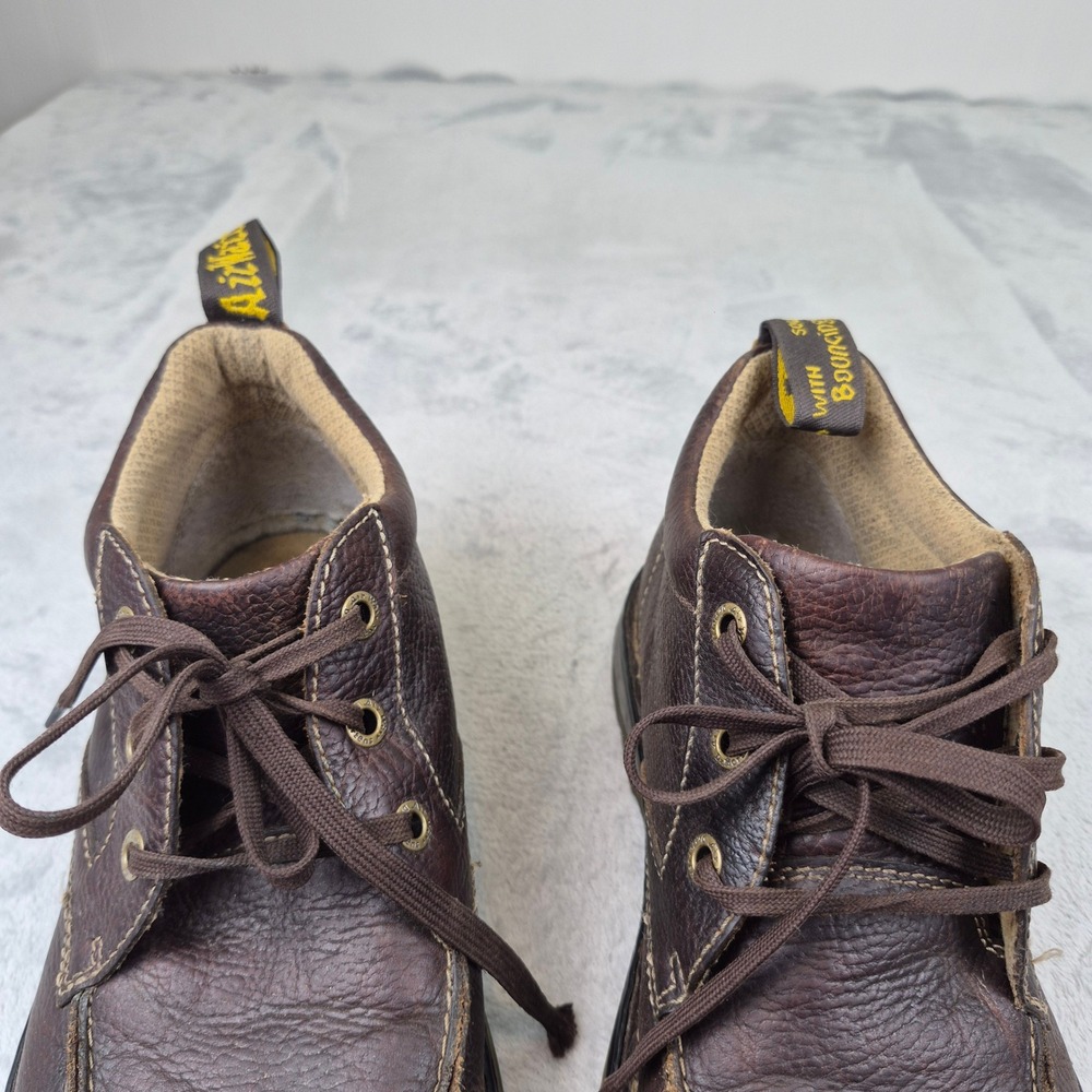 Doc Dr. Martens Paco Brown Leather Moc Toe Chukka Boots Mens 12 AW004 90s Punk - Picture 5 of 12